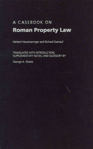 Buch Casebook on Roman Property Law Herbert Hausmaninger