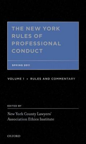 Książka New York Rules of Professional Conduct New York County Lawyers' Association Eth