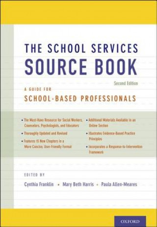 Boek School Services Sourcebook, Second Edition Cynthia Franklin