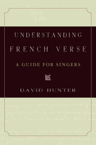 Książka Understanding French Verse David Hunter