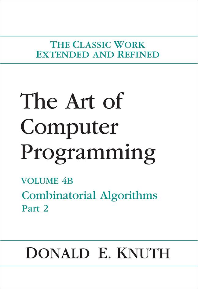 Carte Art of Computer Programming Donald E. Knuth