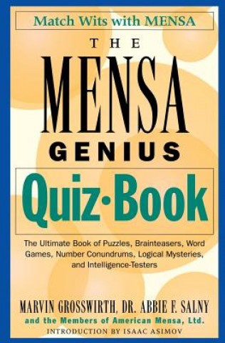 Book Mensa Genius Quiz Book Marvin Grosswirth