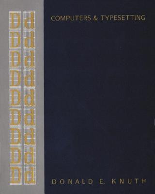 Carte Computers & Typesetting, Volume D Donald E. Knuth