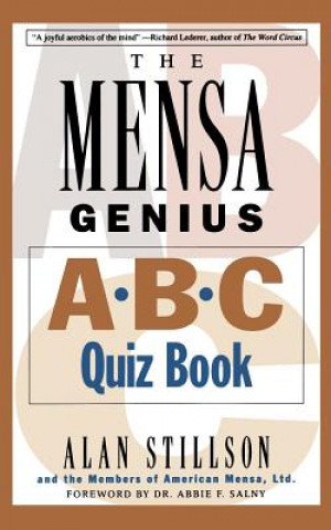 Book Mensa Genius A-B-C Quiz Book Alan Stillson