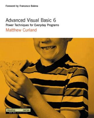Knjiga Advanced Visual Basic 6 Matthew Curland