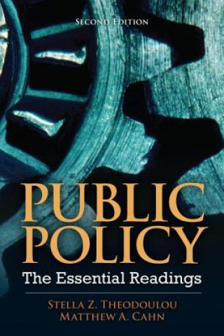 Kniha Public Policy Matthew A. Cahn