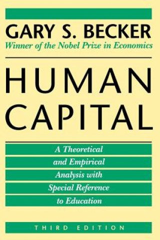 Kniha Human Capital Gary S. Becker