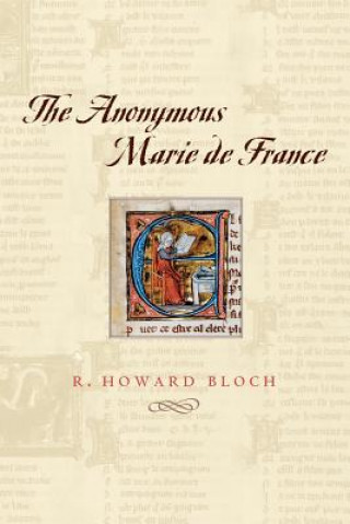 Kniha Anonymous Marie de France R. Howard Bloch