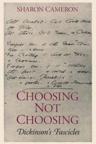 Könyv Choosing Not Choosing Sharon Cameron