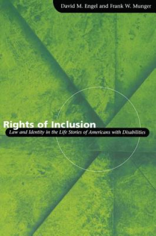 Kniha Rights of Inclusion David M. Engel