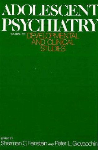 Livre Adolescent Psychiatry Sherman C. Feinstein