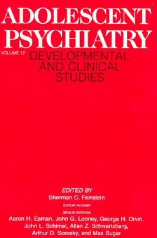 Kniha Adolescent Psychiatry Sherman C. Feinstein