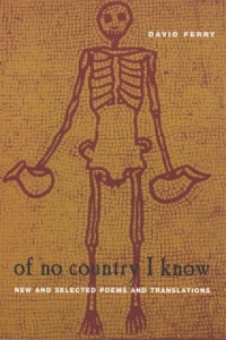 Carte Of No Country I Know David Ferry