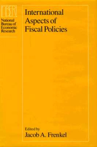 Könyv International Aspects of Fiscal Policies Jacob A. Frenkel