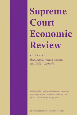 Könyv Supreme Court Economic Review Ernest Gellhorn