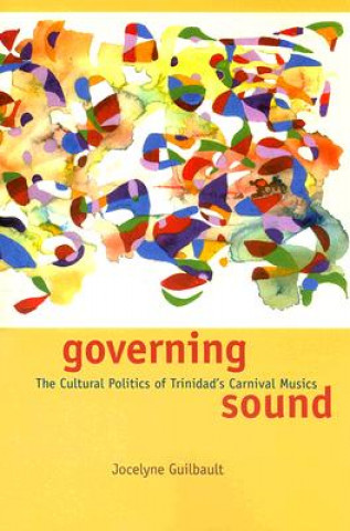 Book Governing Sound Jocelyne Guilbault