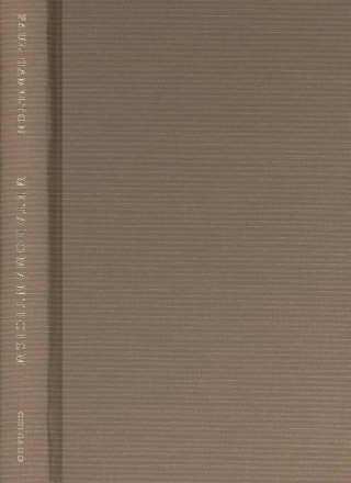 Knjiga Metaromanticism: Aesthetics, Literature, Theory Paul Hamilton