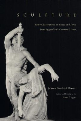 Kniha Sculpture Johann Gottfried Herder