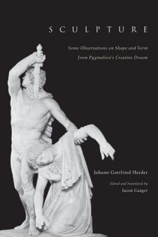 Kniha Sculpture Johann Gottfried Herder