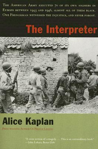 Libro Interpreter Alice Kaplan