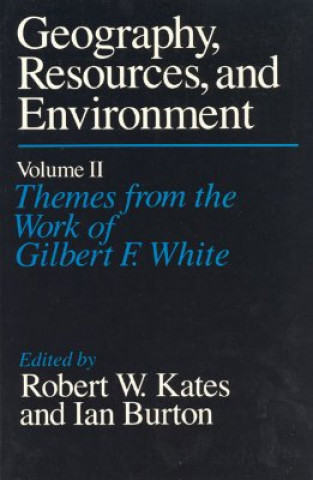 Libro Geography, Resources and Environment Gilbert F. White