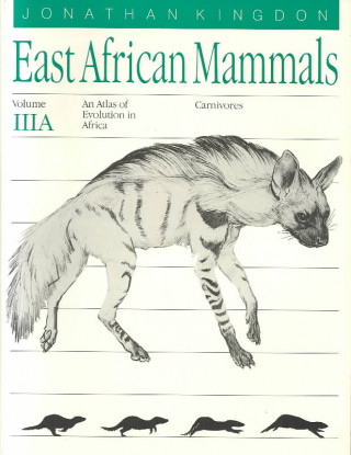 Carte East African Mammals Jonathan Kingdon