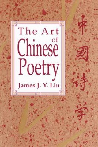 Kniha Art of Chinese Poetry James J.-Y. Liu