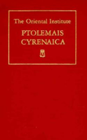 Książka Ptolemais Cyrenaica Oriental Institute