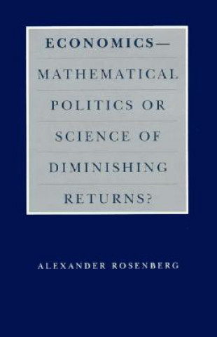 Libro Economics Alexander Rosenberg