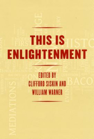 Buch This Is Enlightenment Clifford Siskin