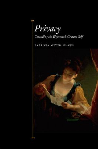 Knjiga Privacy Patricia Meyer Spacks