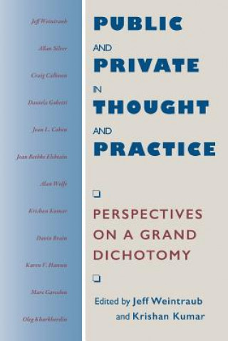 Carte Public and Private in Thought and Practice Jeff Weintraub