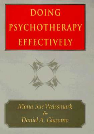 Könyv Doing Psychotherapy Effectively Mona Sue Weissmark