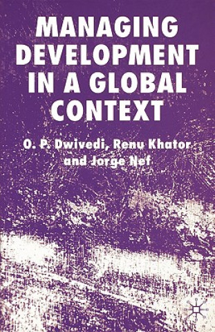 Kniha Managing Development in a Global Context Renu Khator