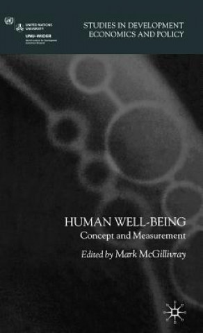 Kniha Human Well-Being M. McGillivray