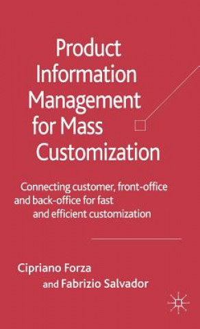 Könyv Product Information Management for Mass Customization Cipriano Forza