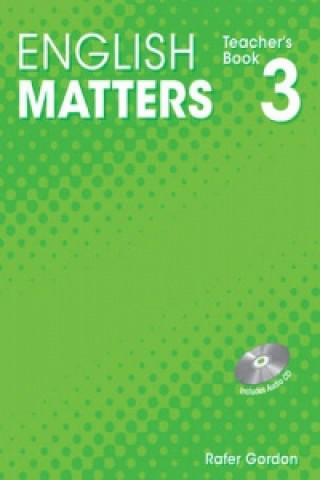 Kniha English Matters Teachers Book 3 with CD-ROM Julia Sander