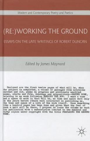 Knjiga (Re:)Working the Ground J. Maynard