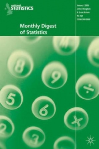 Kniha Monthly Digest of Statistics Vol 745, January 2008 Office for National Statistics