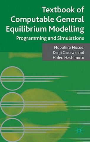 Carte Textbook of Computable General Equilibrium Modeling Hideo Hashimoto