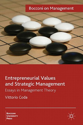 Könyv Entrepreneurial Values and Strategic Management Vittorio Coda