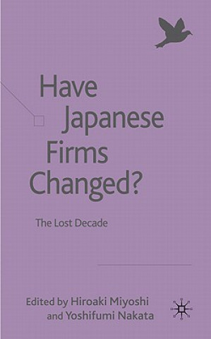 Carte Have Japanese Firms Changed? H. Miyoshi