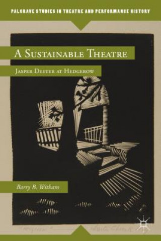 Kniha Sustainable Theatre Barry B. Witham