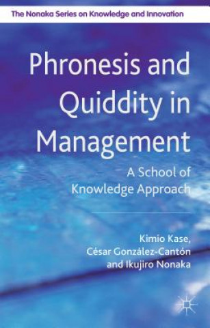 Carte Phronesis and Quiddity in Management Kimio Kase