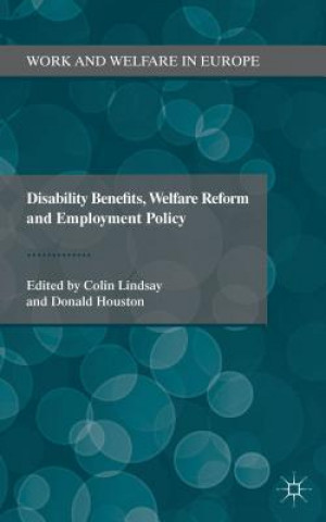 Könyv Disability Benefits, Welfare Reform and Employment Policy C. Lindsay
