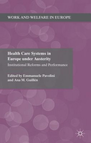 Kniha Health Care Systems in Europe under Austerity E. Pavolini