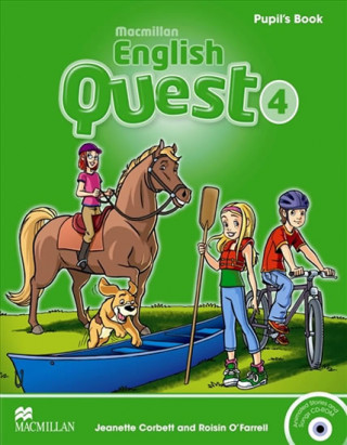 Książka Macmillan English Quest Level 4 Pupil's Book Pack Roisin O'Farrell