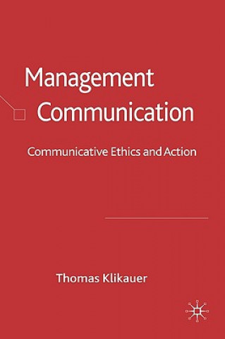 Libro Management Communication Thomas Klikauer