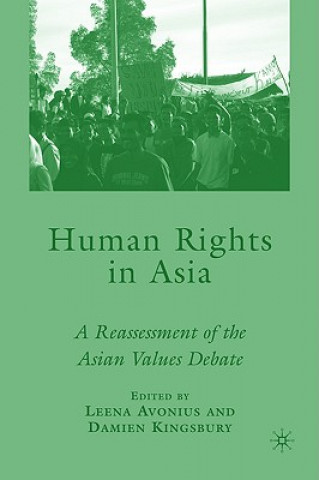 Kniha Human Rights in Asia D. Kingsbury