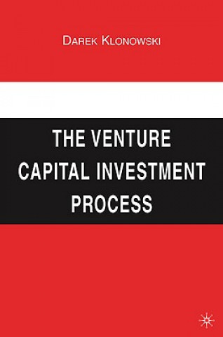 Książka Venture Capital Investment Process Darek Klonowski